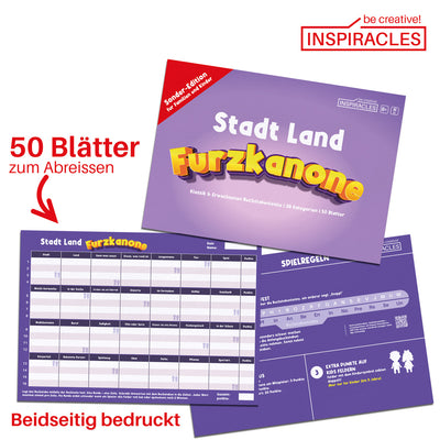 Stadt Land Furzkanone - Familien & Kinder Edition ab 8