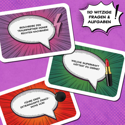Zündfunke Fragen für Mädelsabend - 110 Fragekarten