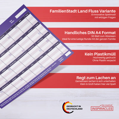Stadt Land Furzkanone - Familien & Kinder Edition ab 8