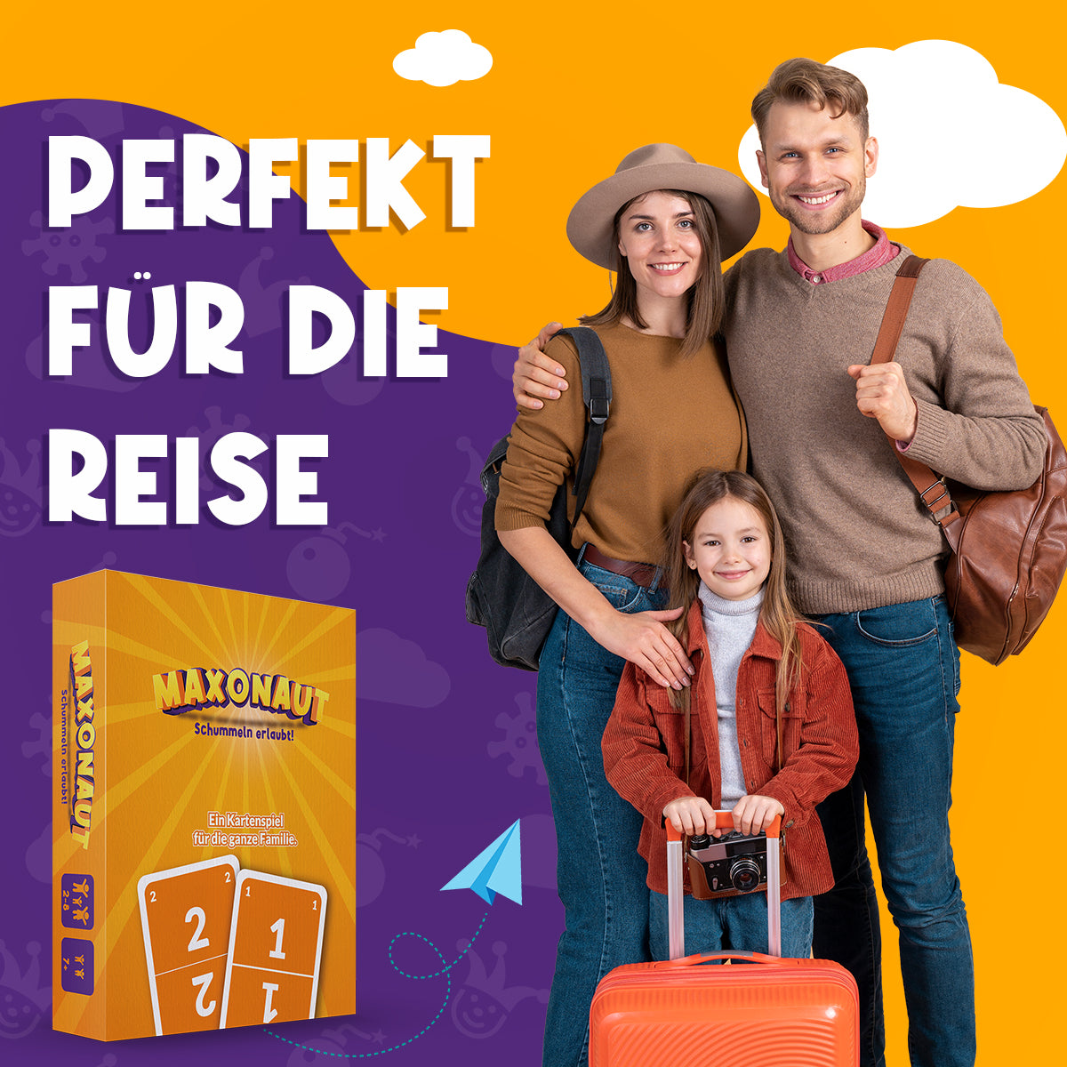 Familien-Bundle: Maxonaut + Stadt Land Furzkanone