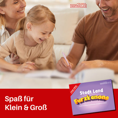Stadt Land Furzkanone - Familien & Kinder Edition ab 8
