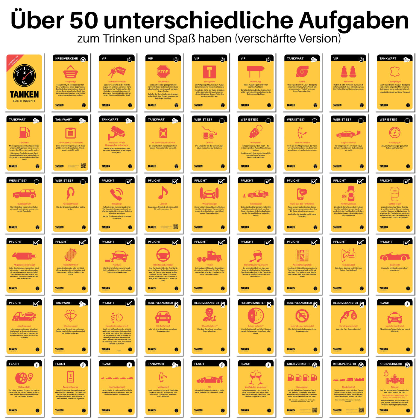 TANKEN das Trinkspiel 2er Bundle - Trinkspiel